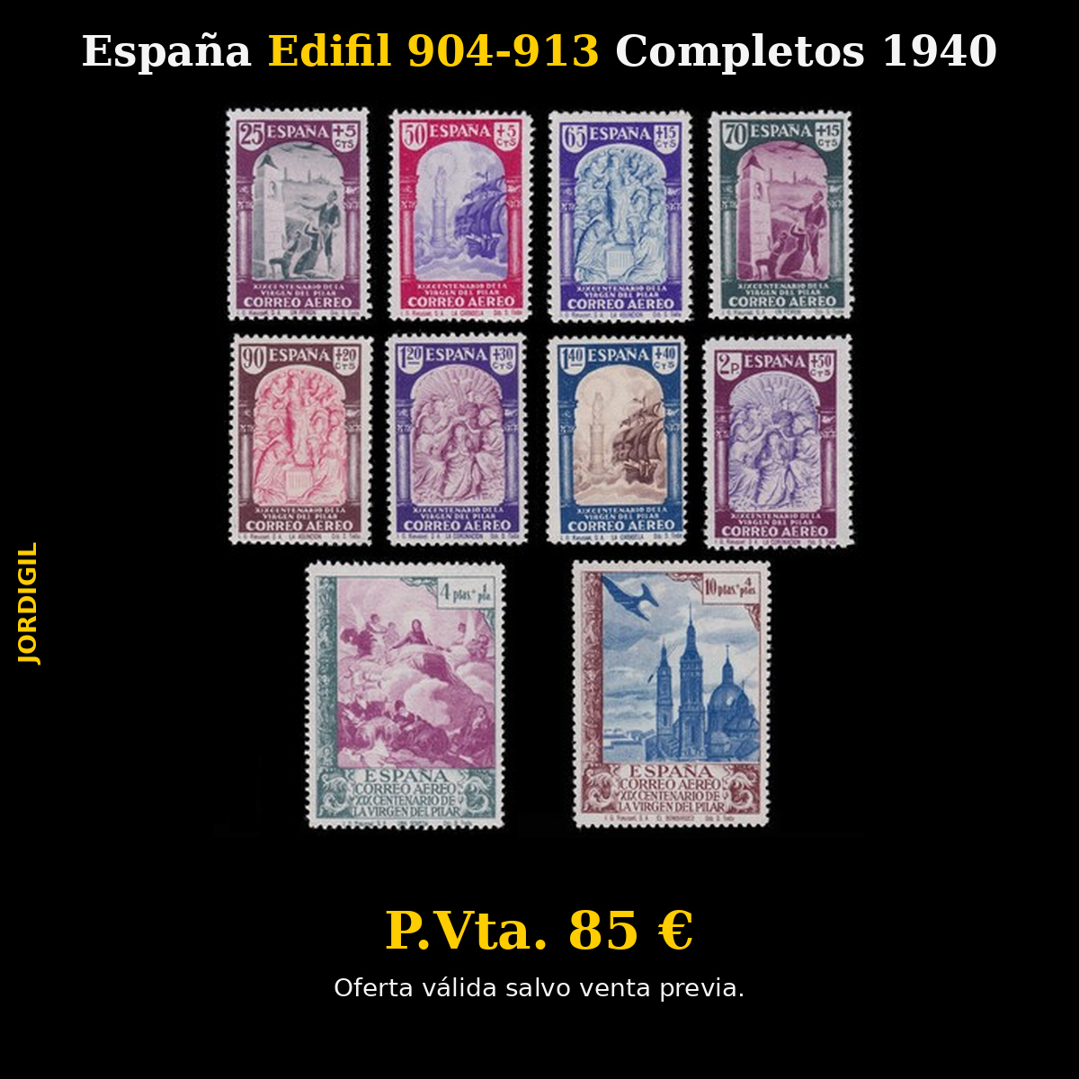 España · Edifil 904-913